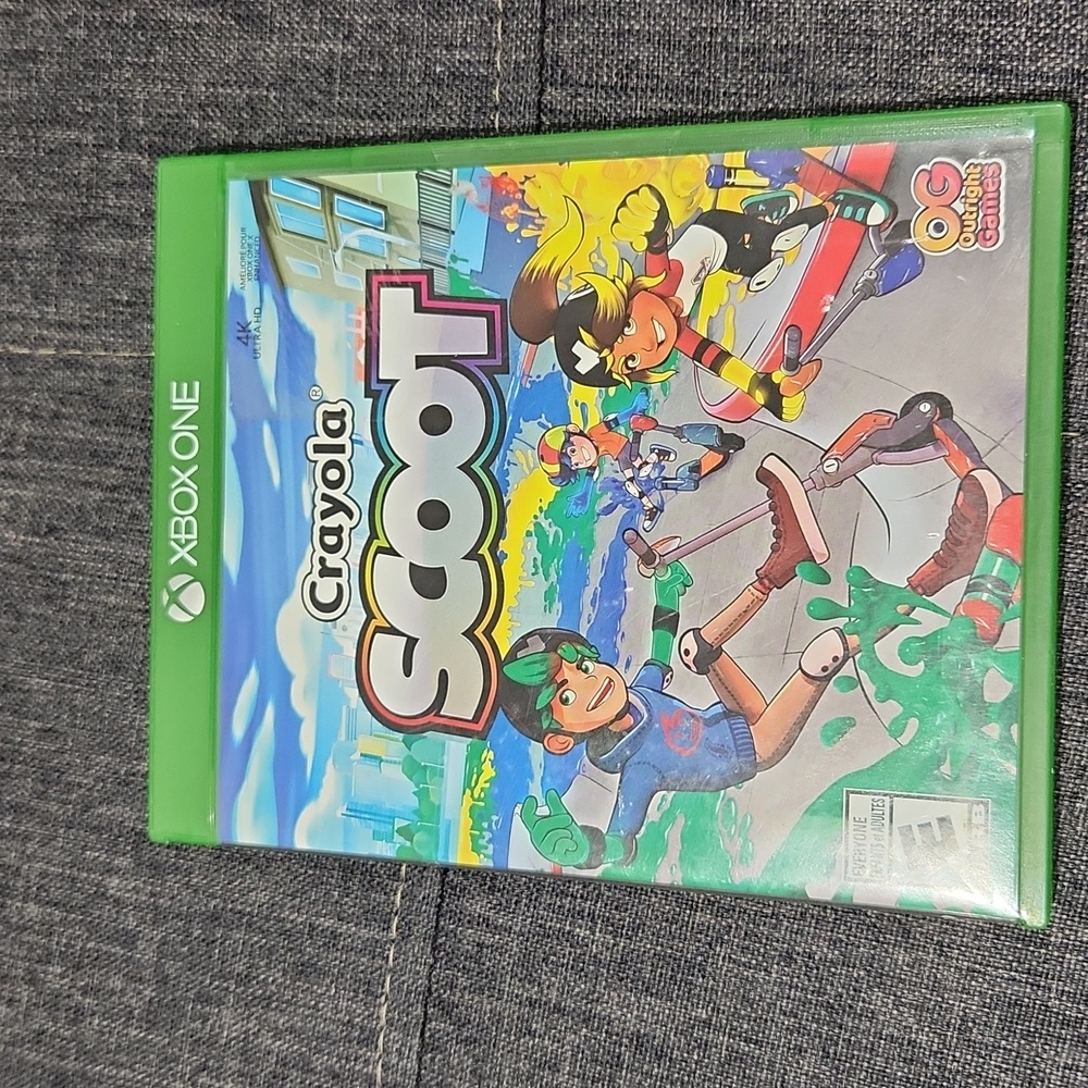 Crayola Scoot Xbox One Game - Vibrant Green Case